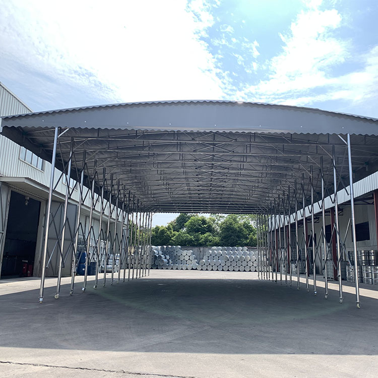 梅州电动/移动推拉棚