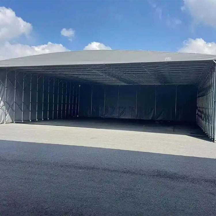 梅州电动/移动推拉棚