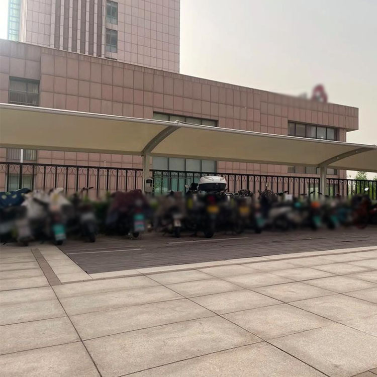 梅州膜结构电动车棚