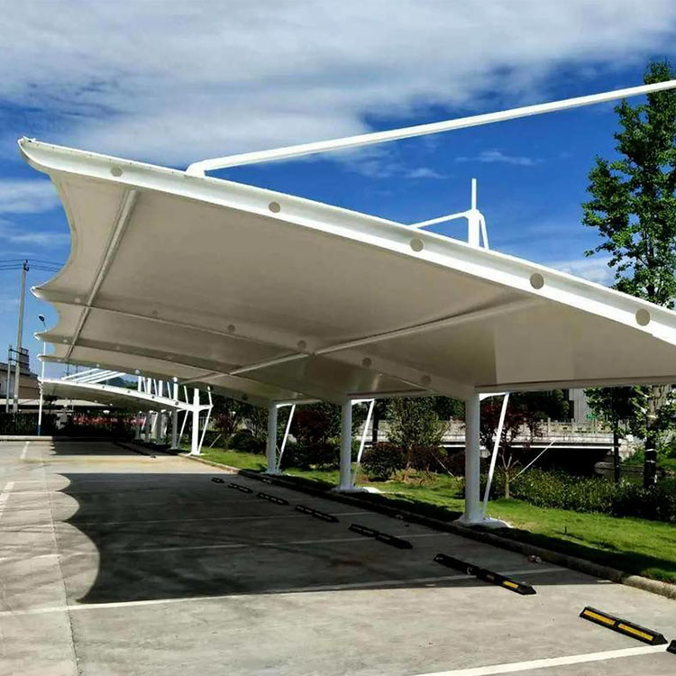 梅州膜结构汽车棚